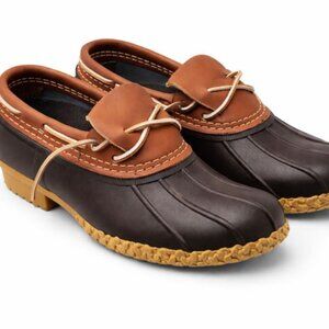 NEW LL BEAN RUBBER MOC BOOTS